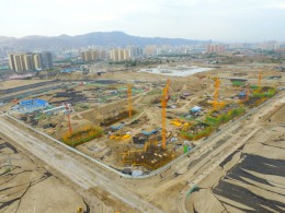 蘭州恒大山水城項(xiàng)目D、E地塊土石方工程施工